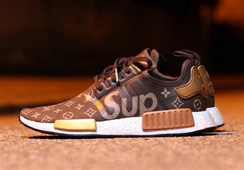 adidas lv collab|Supreme Louis Vuitton adidas NMD Custom .